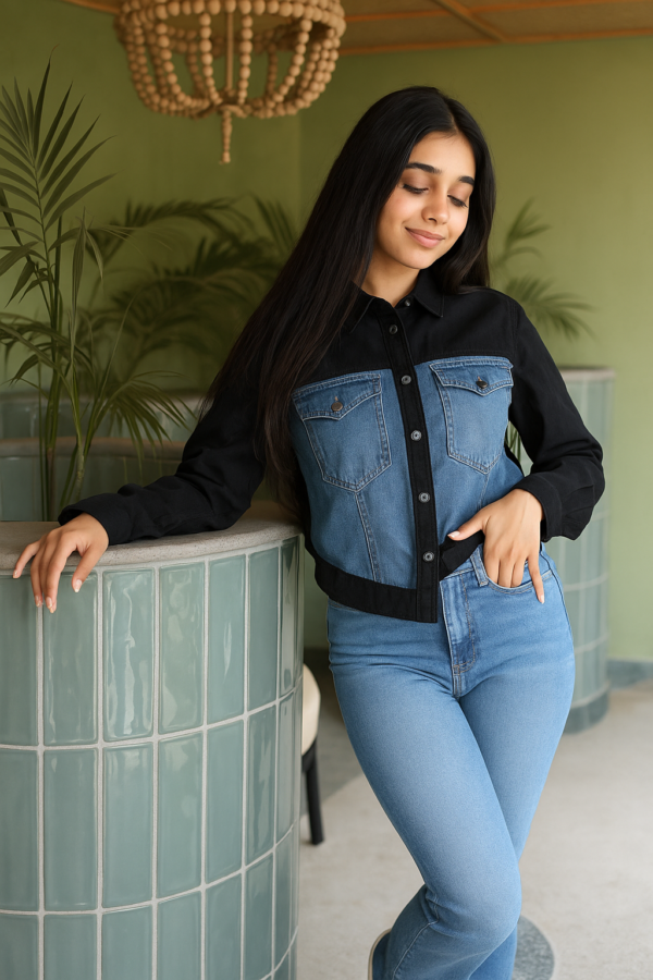 Denim Illusion Shirt - Image 8
