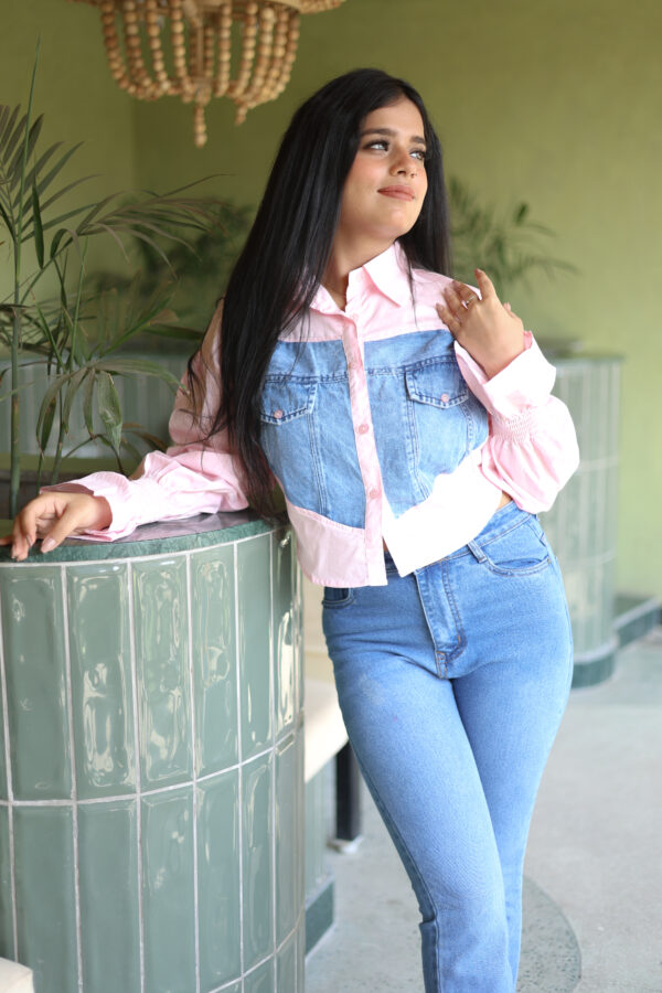 Denim Illusion Shirt - Image 4